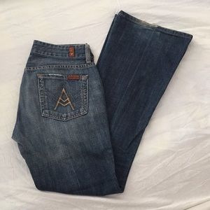7 for All Mankind Jeans Boot cut “A” Pocket